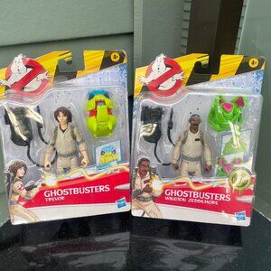 Ghostbusters Afterlife Trevor & Winston Action Figure Lot 2 Hasbro Sealed 2020.